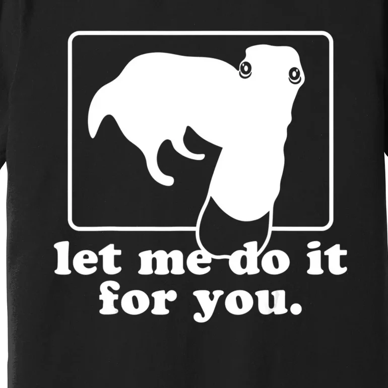 Funny Let Me Do It For You Borzoi Dog Meme Premium T-Shirt