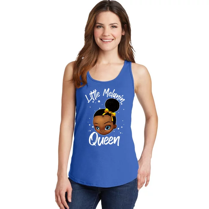 Funny Little Melanin Gift Black History Magic Gift Ladies Essential Tank