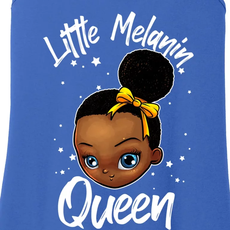 Funny Little Melanin Gift Black History Magic Gift Ladies Essential Tank