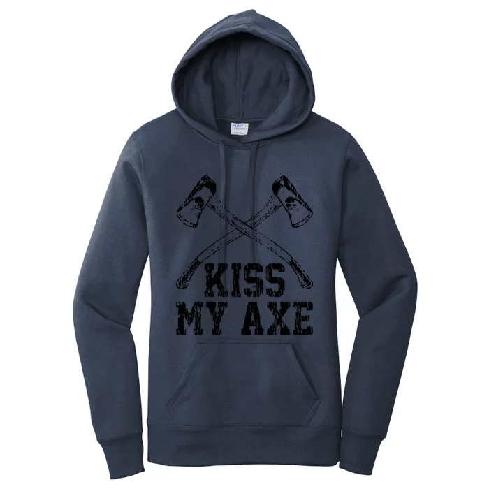 Funny Lumberjac My Axe Gift For Tournaments Tee Women's Pullover Hoodie