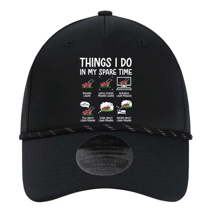 Funny Lawn Mower Clothes Gifts For Landscapers Gardener Performance The Dyno Cap