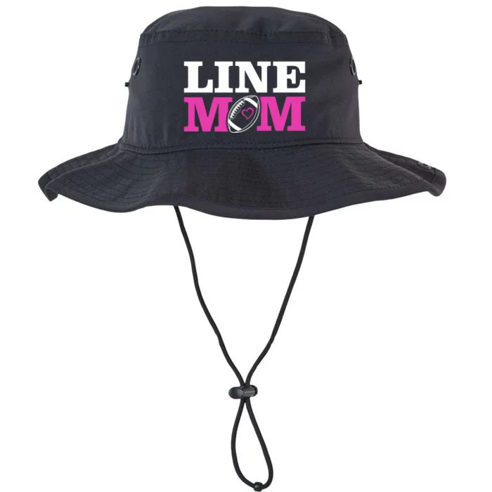 Football Line Mom Line Mom Great Gift Legacy Cool Fit Booney Bucket Hat