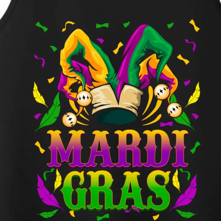 Funny Louisiana Mardi Gras New Orleans Pajama Meaningful Gift Performance Tank