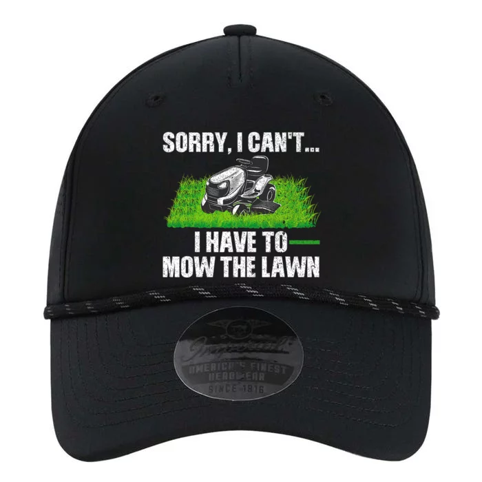 Funny Lawn Mowing For Men Women Lawn Mower Mow Mowing Performance The Dyno Cap