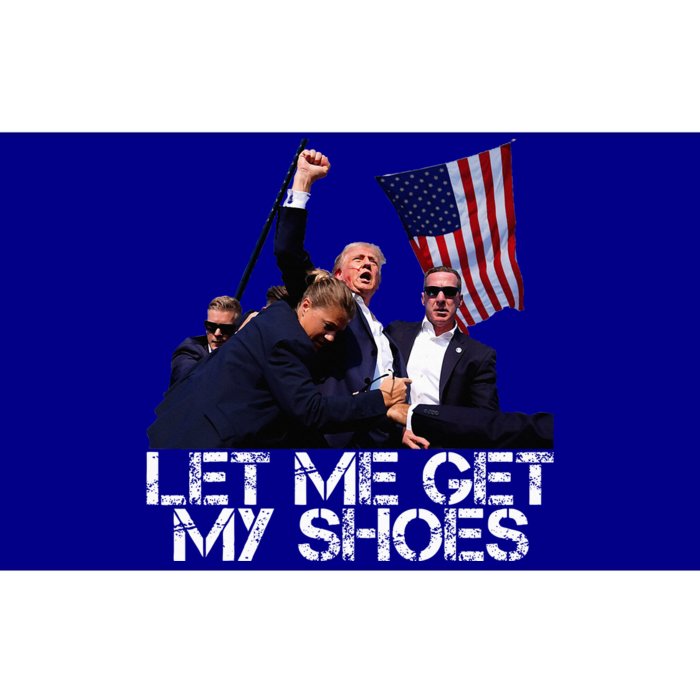 Funny Let Me Get My Shoes Bumper Sticker