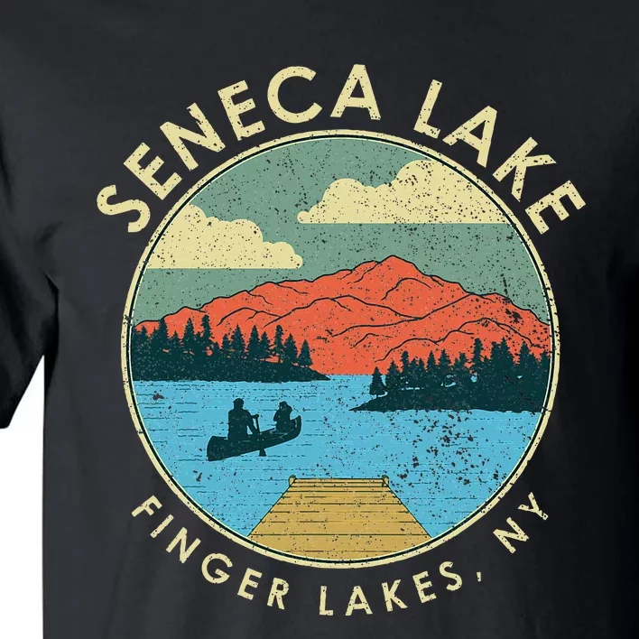 Finger Lakes Ny New York Seneca Lake Tall T-Shirt