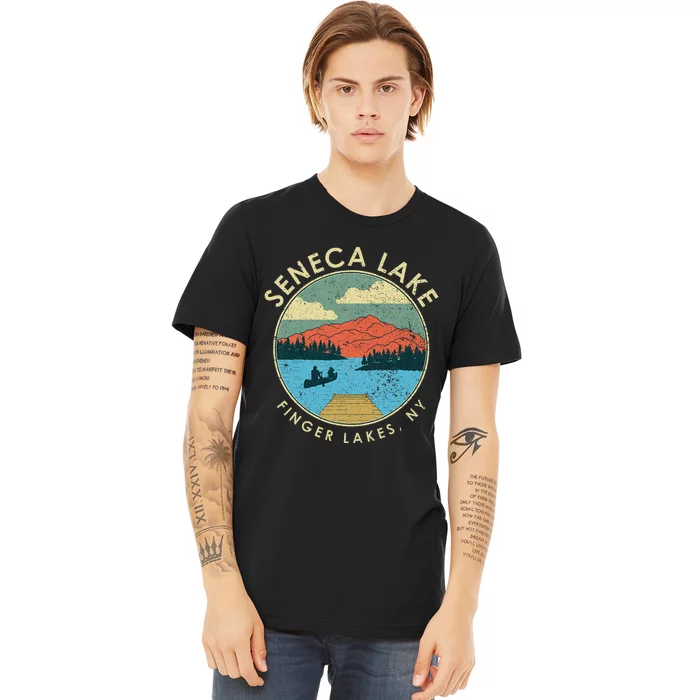 Finger Lakes Ny New York Seneca Lake Premium T-Shirt