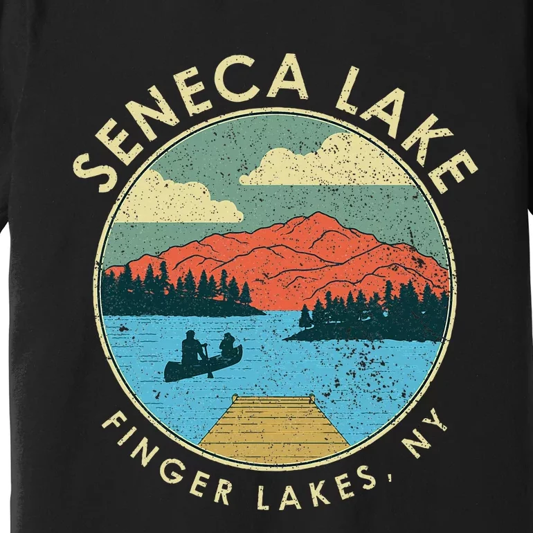 Finger Lakes Ny New York Seneca Lake Premium T-Shirt