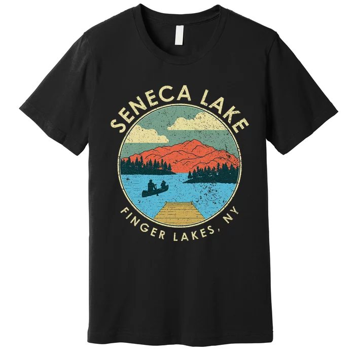 Finger Lakes Ny New York Seneca Lake Premium T-Shirt