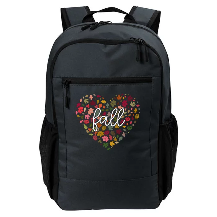 Fall Lover Nature Heart Daily Commute Backpack