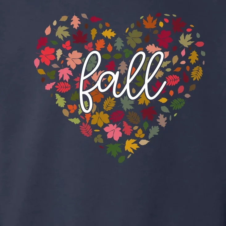 Fall Lover Nature Heart Toddler Hoodie