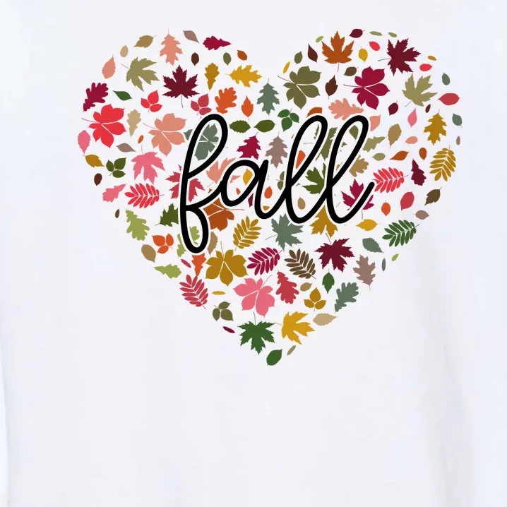 Fall Lover Nature Heart Garment-Dyed Sweatshirt