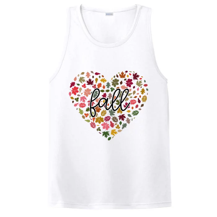 Fall Lover Nature Heart Performance Tank