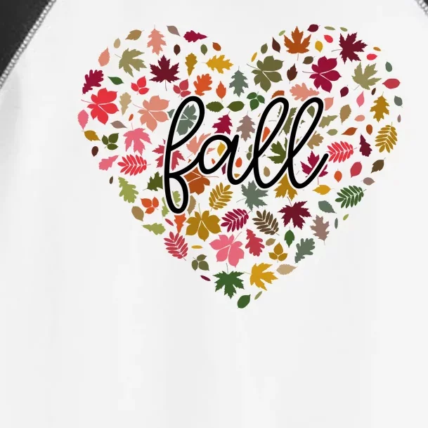 Fall Lover Nature Heart Toddler Fine Jersey T-Shirt