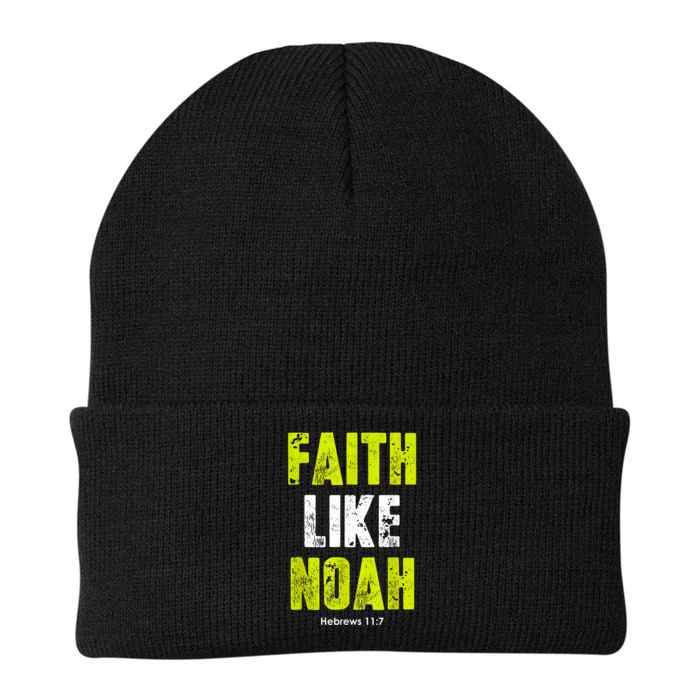 Faith Like Noah Knit Cap Winter Beanie