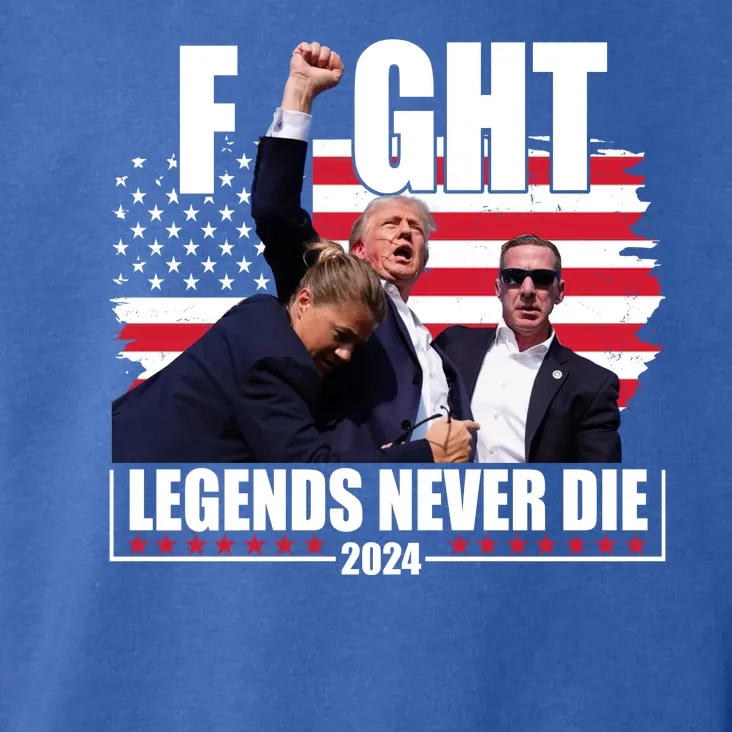 Fight Legends Never Die 2024 Trump Shooting Usa Flag Toddler Hoodie