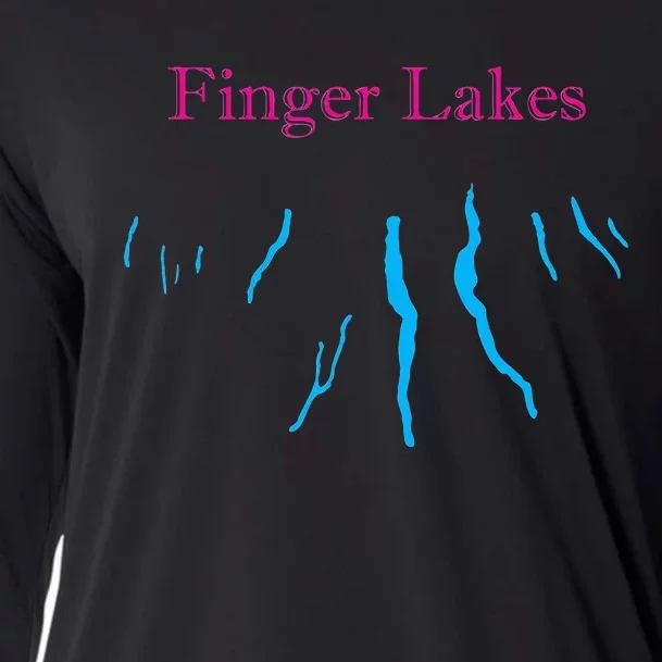 Finger Lakes New York Cooling Performance Long Sleeve Crew