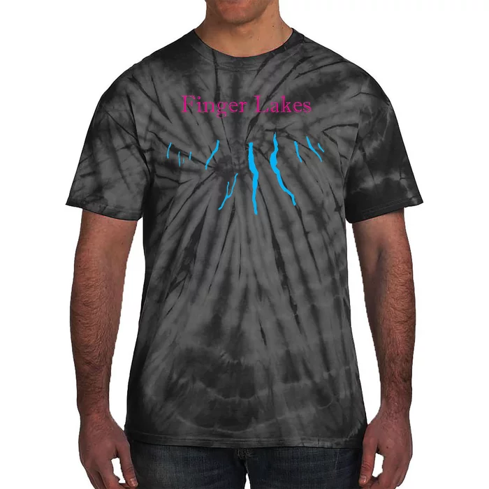 Finger Lakes New York Tie-Dye T-Shirt