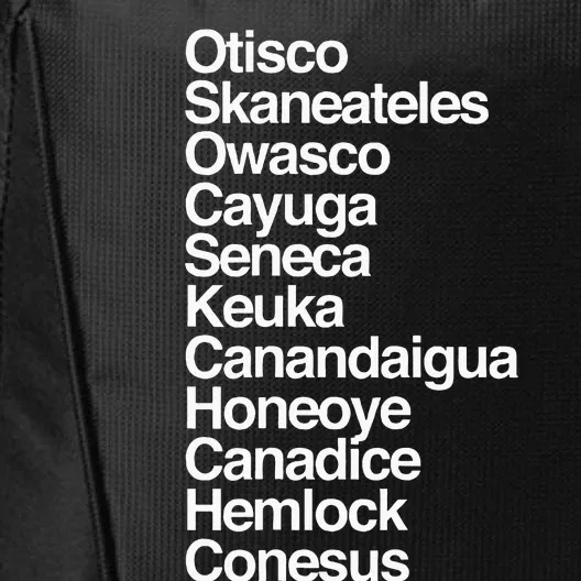 Finger Lakes Ny Finger Lakes Region Cayuga Seneca Keuka City Backpack