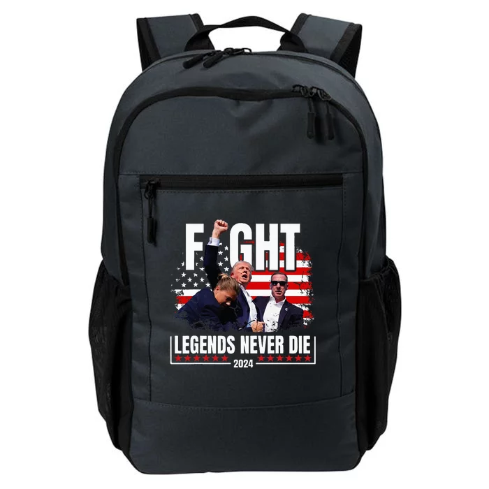 Fight Legends Never Die 2024 Trump Shooting Daily Commute Backpack