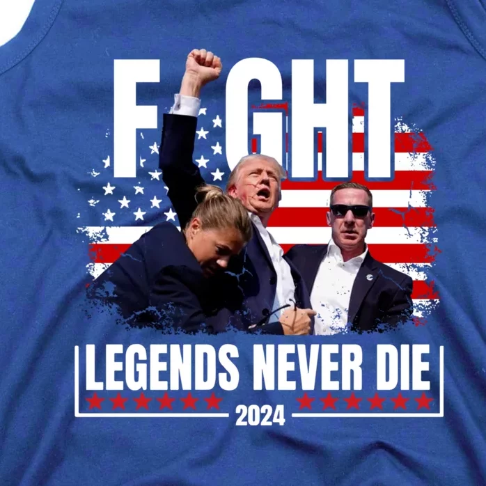 Fight Legends Never Die 2024 Trump Shooting Tank Top