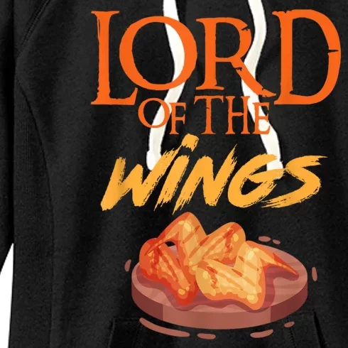 Funny Lord Of The Wings Chicken Wings Funny Chicken Wings Gift Women's Fleece Hoodie