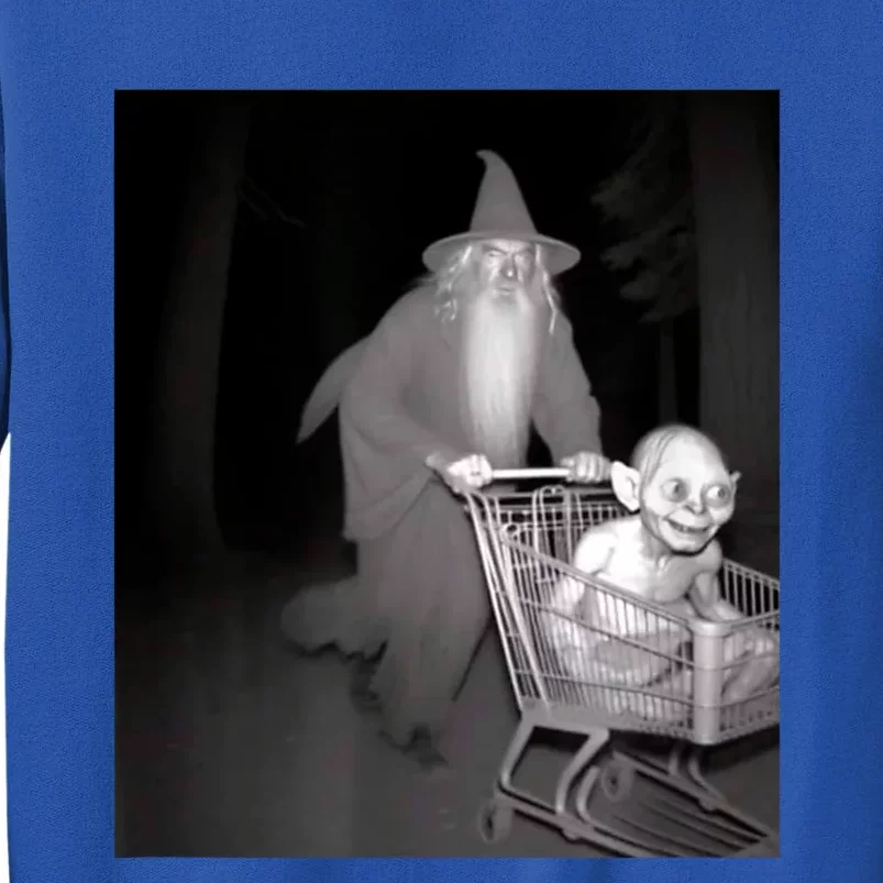 Funny L O T. R Gan Dolf Wizard Shopping Cart Smeag Cool Tall Sweatshirt