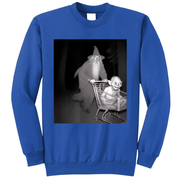 Funny L O T. R Gan Dolf Wizard Shopping Cart Smeag Cool Tall Sweatshirt