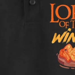 Funny Lord Of The Wings Chicken Wings Funny Chicken Wings Dry Zone Grid Performance Polo