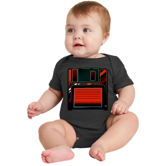 Floppy Disc Baby Bodysuit