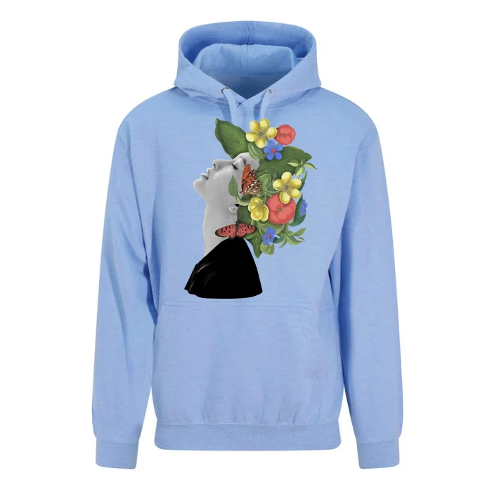 Floral Hat Art Unisex Surf Hoodie