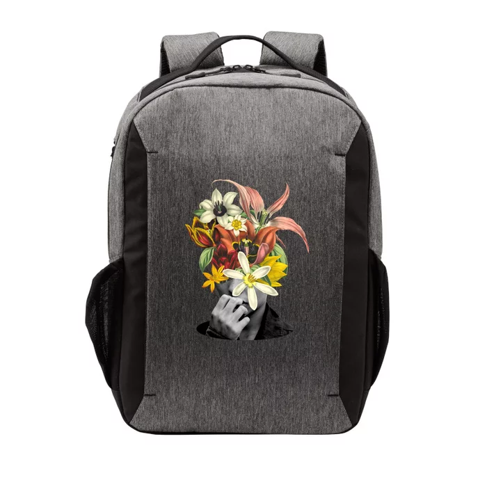 Floral Head Art Vector Backpack