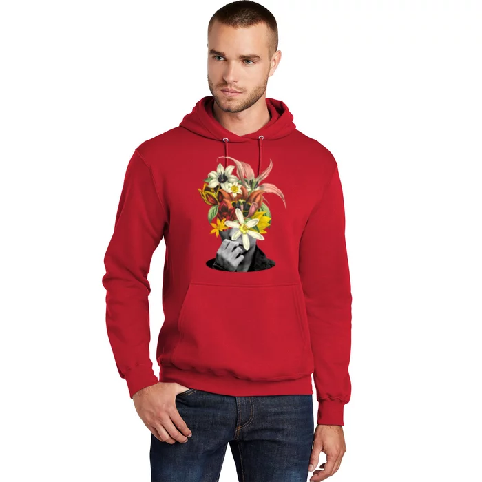 Floral Head Art Hoodie