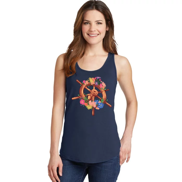 Floral Helm Ladies Essential Tank