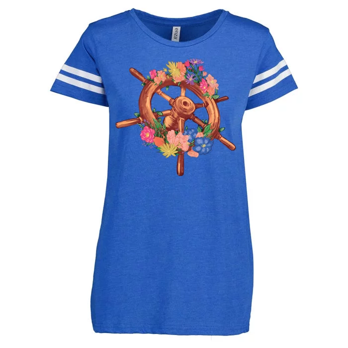 Floral Helm Enza Ladies Jersey Football T-Shirt