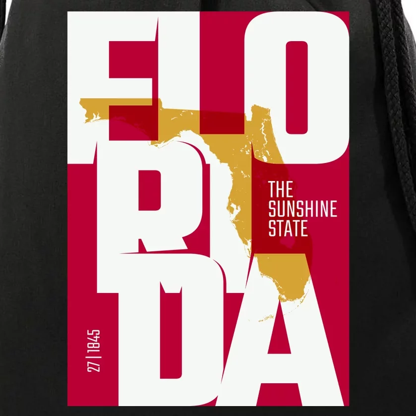 Florida Drawstring Bag