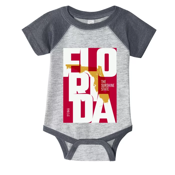 Florida Infant Baby Jersey Bodysuit