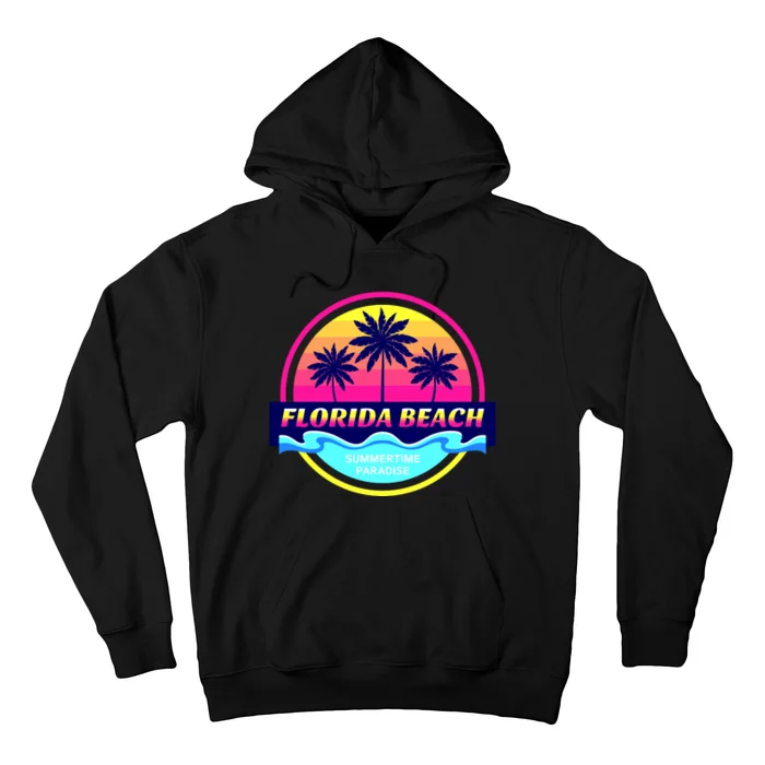 Florida Beach Retro Hoodie