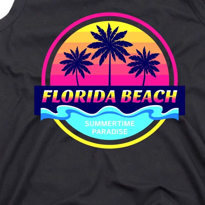 Florida Beach Retro Tank Top