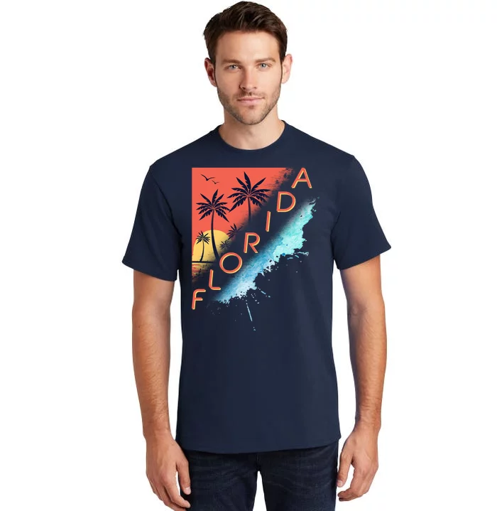 Florida Beach Vacation Tall T-Shirt