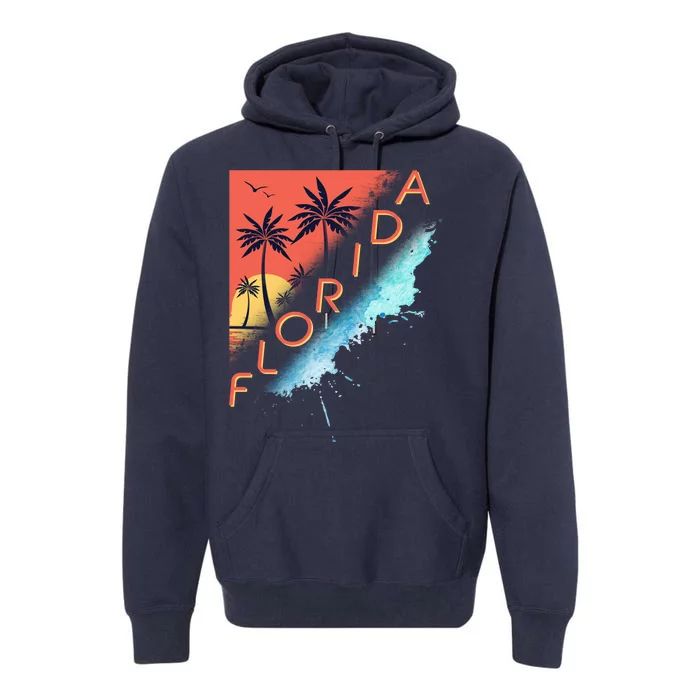 Florida Beach Vacation Premium Hoodie