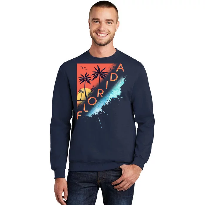 Florida Beach Vacation Tall Sweatshirt