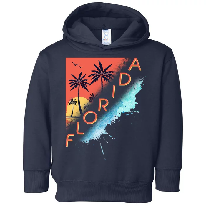 Florida Beach Vacation Toddler Hoodie