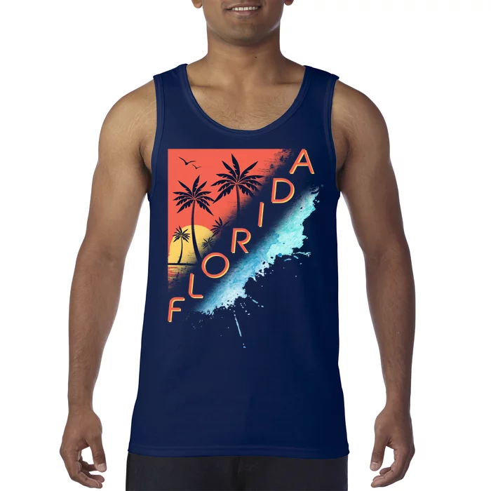 Florida Beach Vacation Tank Top