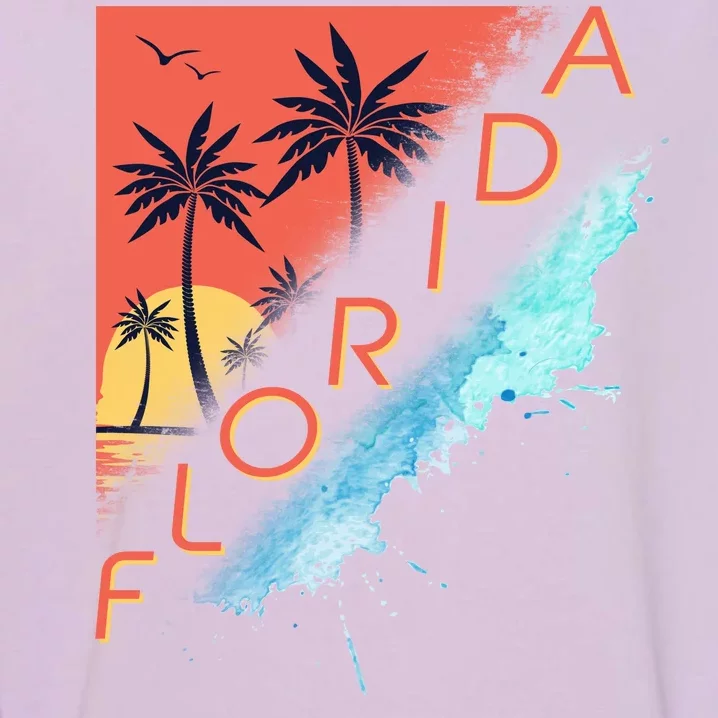 Florida Beach Vacation Garment-Dyed Sweatshirt