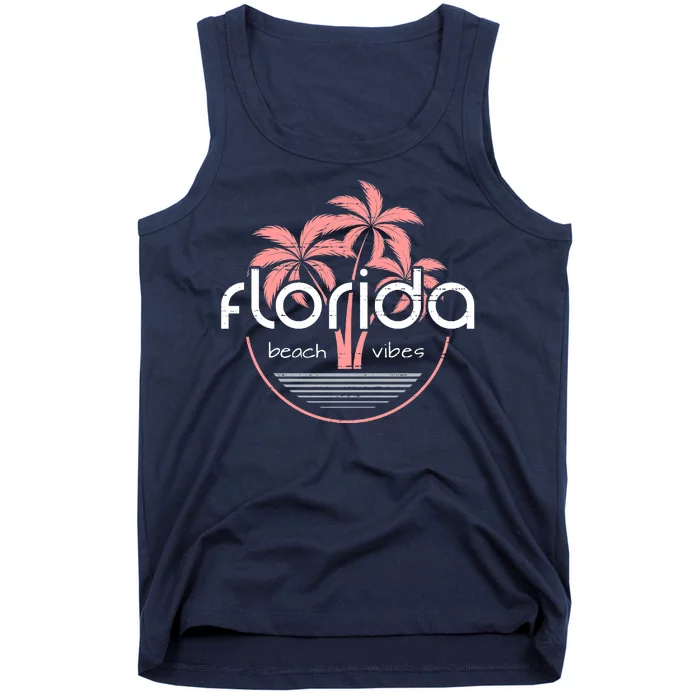 Florida Beach Vibes Retro Tank Top