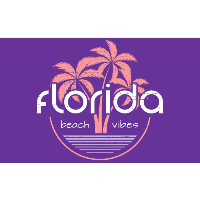 Florida Beach Vibes Retro Bumper Sticker