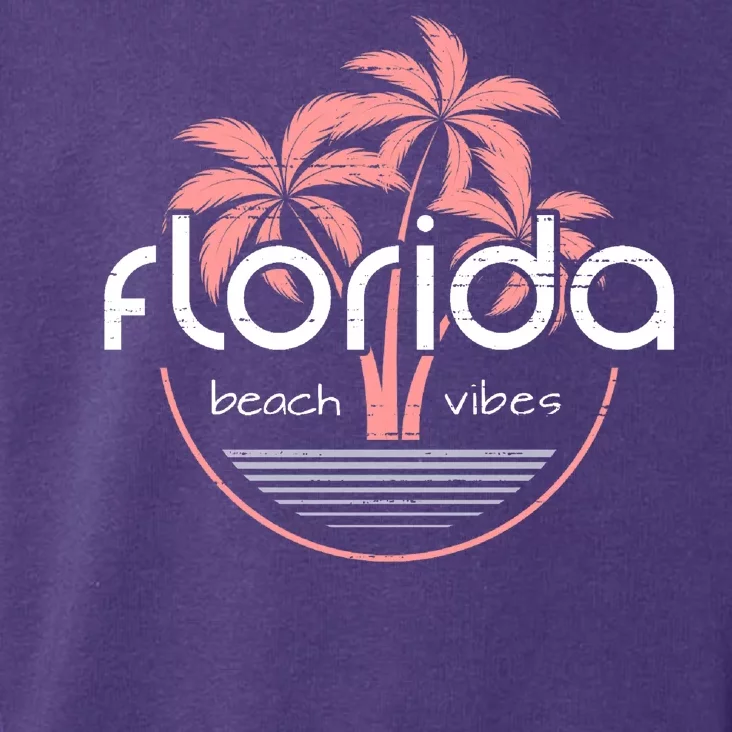 Florida Beach Vibes Retro Toddler Hoodie