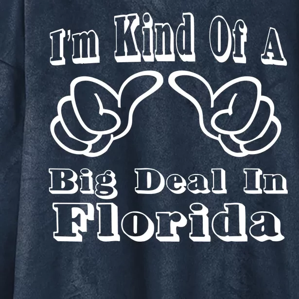 Florida Big Deal Hooded Wearable Blanket