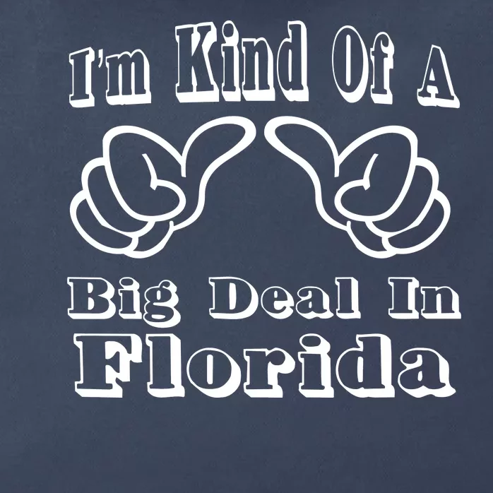 Florida Big Deal Zip Tote Bag